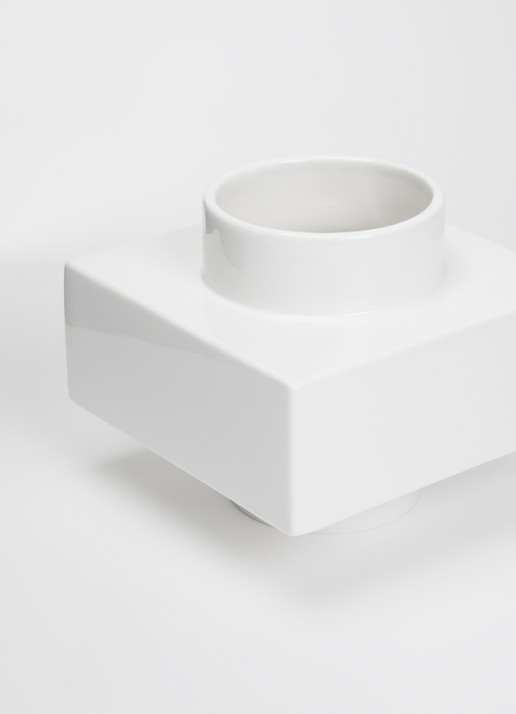 Normann Copenhagen Deko Object S3 ornament 14 cm - voorkant 2 wit