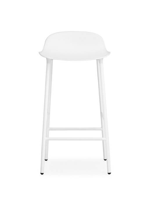 Normann Copenhagen Form Barstool barkruk 65 cm met stalen onderstel
