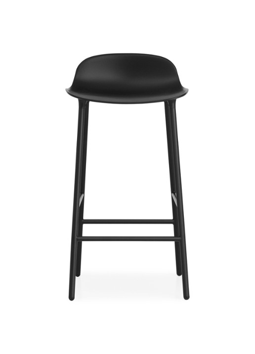Normann Copenhagen Form Barstool barkruk 75 cm met stalen onderstel