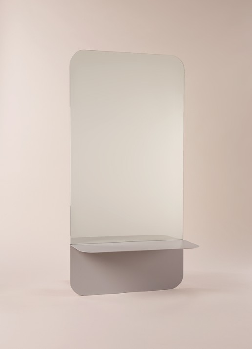 Normann Copenhagen Horizon spiegel - voorkant 2 zilver