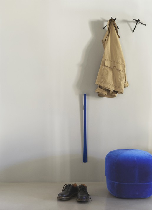 Normann Copenhagen Schoenlepel - voorkant 2 blauw