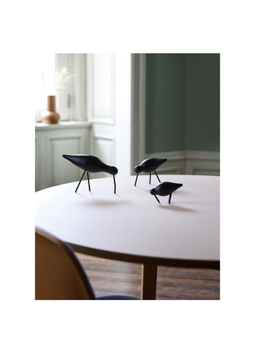 Normann Copenhagen Shorebird 11 cm  - voorkant 2 zwart