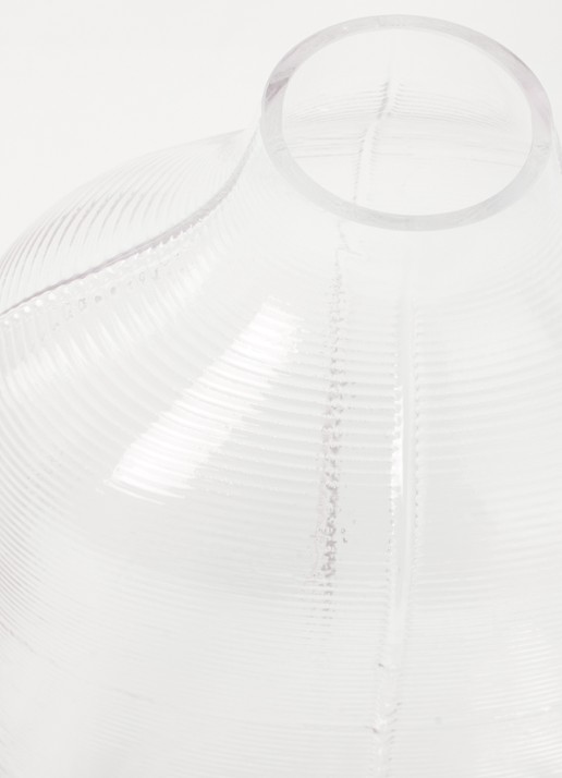Normann Copenhagen Step vaas 31 cm - voorkant 2 transparant
