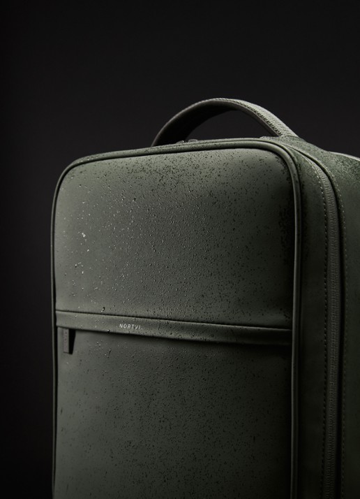 Nortvi Active rugzak met 14 inch laptopvak - detail 3 rainforest green / donkergroen