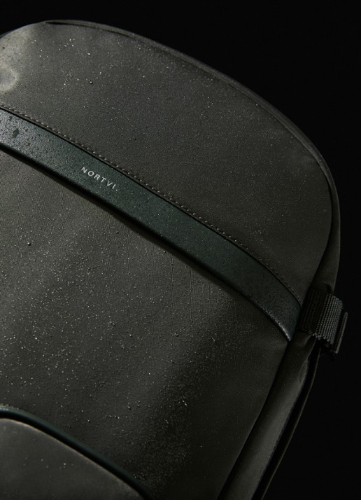 Nortvi Explorer rugzak met 17 inch laptopvak - detail 4 rainforest green / donkergroen