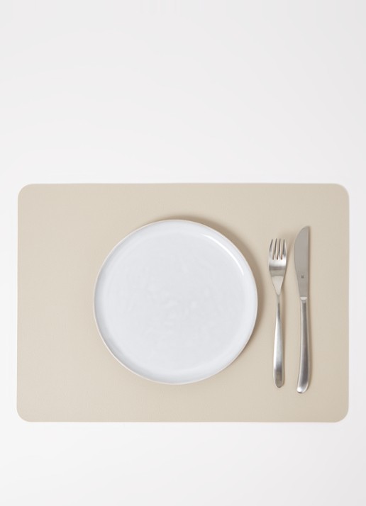 Nosse Ceramics Svelte dinerbord 22 cm - detail 2 lichtgrijs