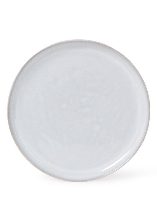 Nosse Ceramics Svelte dinerbord 22 cm - voorkant 4 lichtgrijs