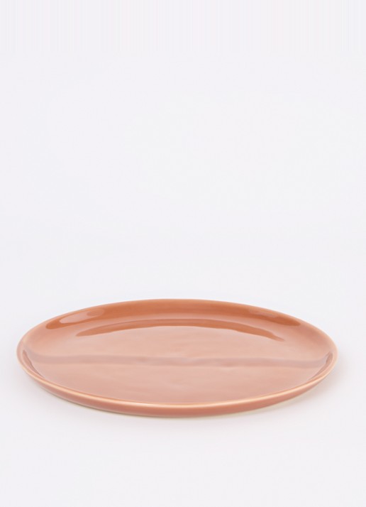 Nosse Ceramics Svelte dinerbord 22 cm - detail 4 roodbruin