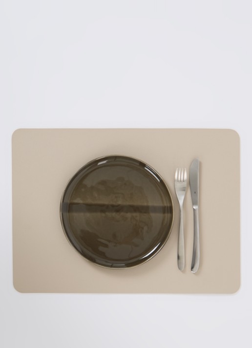 Nosse Ceramics Svelte dinerbord 22 cm - detail 2 donkergroen