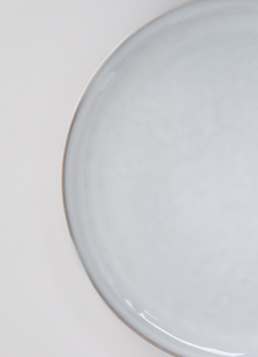 Nosse Ceramics Svelte dinerbord 27 cm - detail 2 lichtgrijs