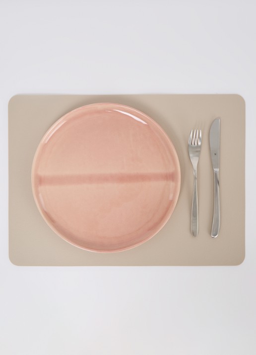 Nosse Ceramics Svelte dinerbord 27 cm - detail 2 oudroze