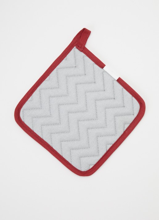 Now Designs Buona Pasta pannenlap - voorkant 2 steenrood