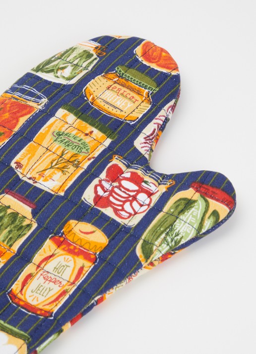 Now Designs Pickling ovenwant - voorkant 2 blauw