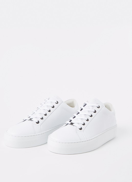 Nubikk Jagger Pure sneaker van leer  - detail 3 wit