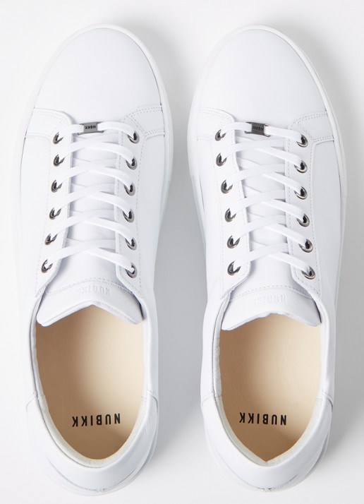 Nubikk Jagger Pure sneaker van leer  - detail 5 wit