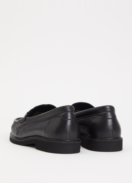 Nubikk James Gatsby loafer van leer  - achterkant 5 zwart