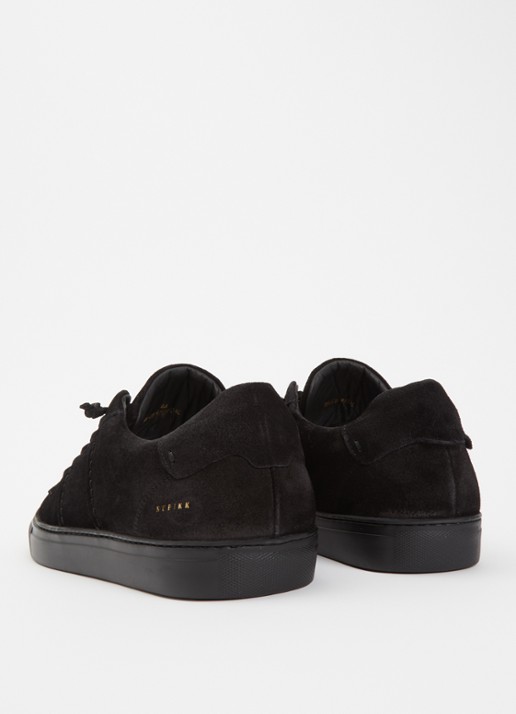 Nubikk Jase Ease sneaker van suède - achterkant 5 zwart