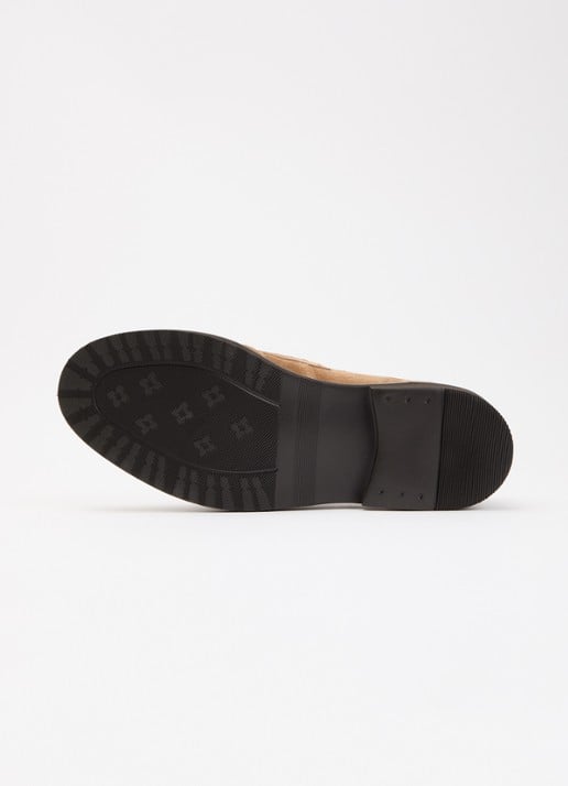 Nubikk Jones Mio loafer van suède - detail 4 lichtbruin