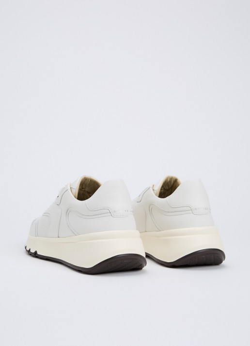 Nubikk Luca Noa sneaker van leer  - achterkant 4 gebroken wit