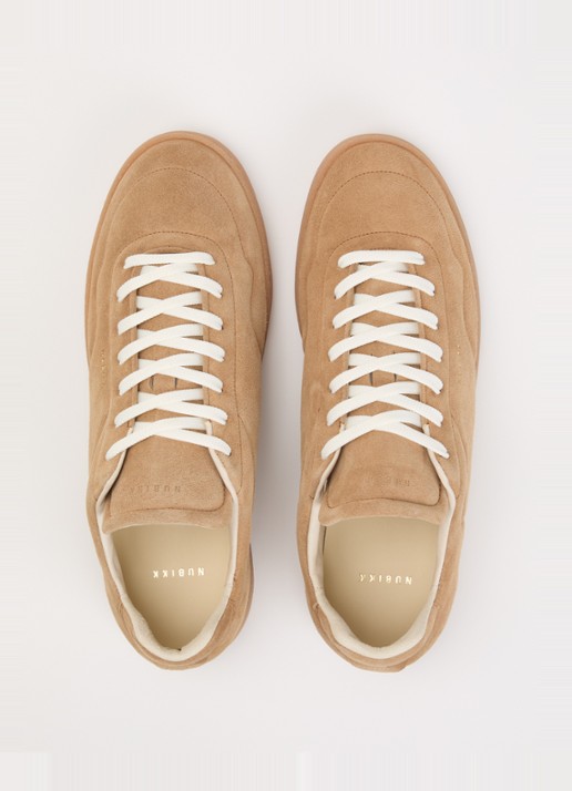 Nubikk Ray Rush sneaker van suède - detail 2 camel