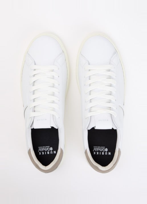 Nubikk Vick Cosmo sneaker van leer - detail 3 wit