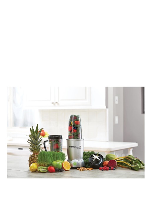 Nutribullet 1200 Series Pro blender V05185 - voorkant 3 zilver