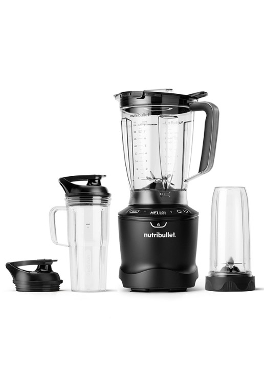 Nutribullet 1500 Smart Sense Combo blender 1,8 liter V09706 - voorkant 5 zwart