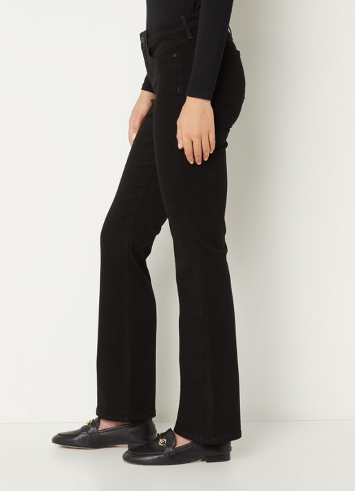 NYDJ Barbara high waist bootcut jeans met stretch - detail 5 zwart