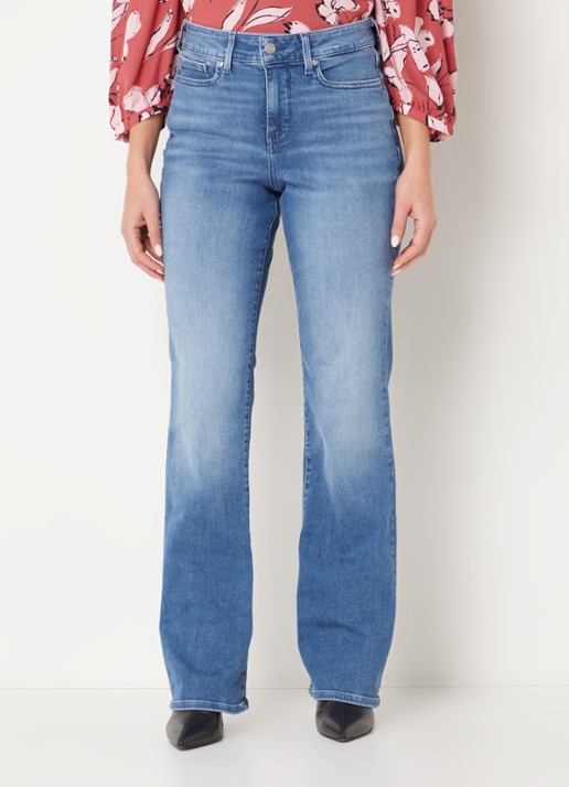 NYDJ Blake high waist flared jeans met stretch
