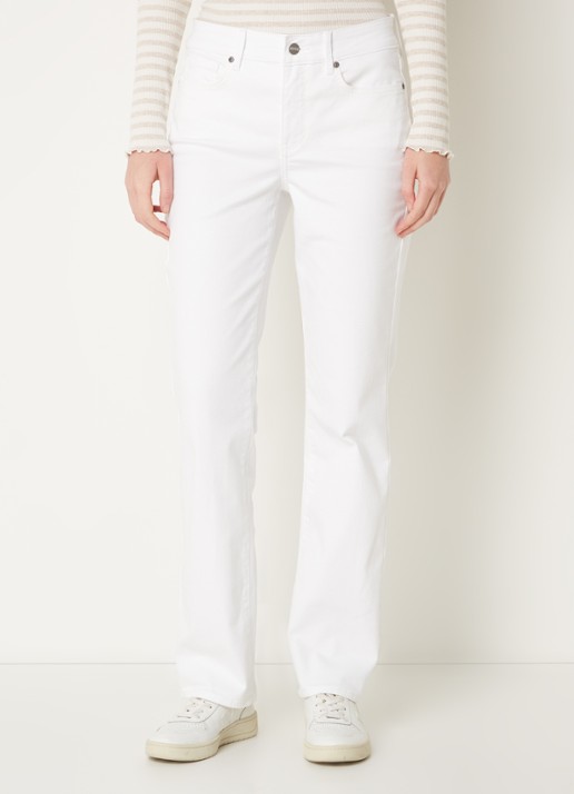 NYDJ Marilyn mid waist straight fit chino met stretch