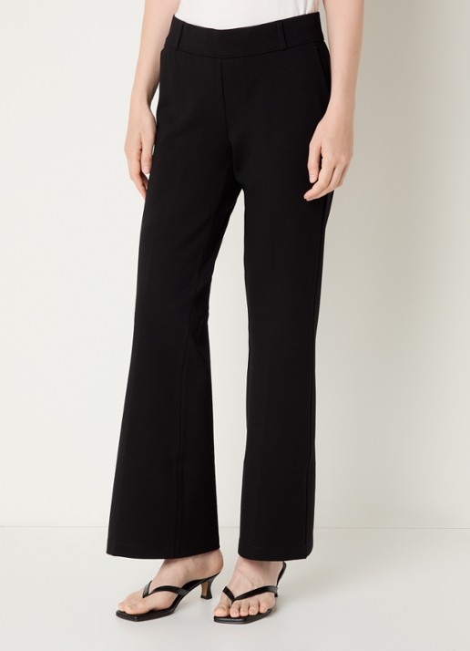 NYDJ Mid waist flared legging van jersey met steekzakken