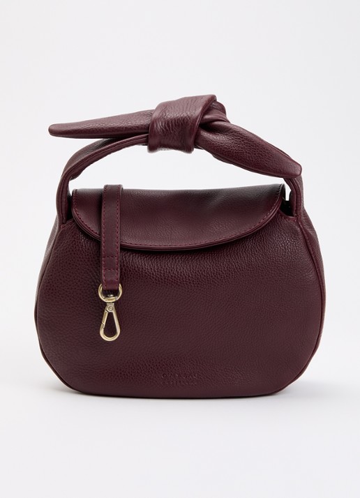 O My Bag Coco Croissant handtas van leer met afneembare schouderriem