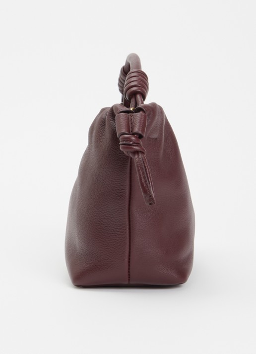 O My Bag Kiki Mini handtas van leer met afneembare schouderriem  - detail 2 kersenrood