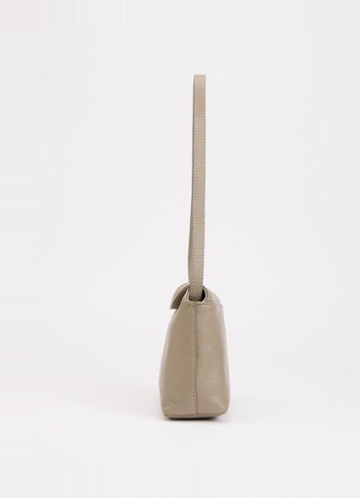 O My Bag Sienna Mini schoudertas van leer  - detail 2 taupe