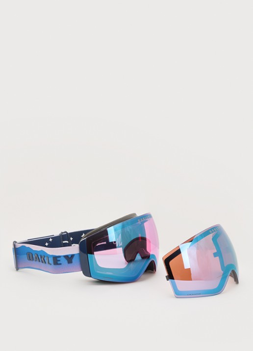 Oakley Flight Deck Pro M skibril OO7139 - detail zwart
