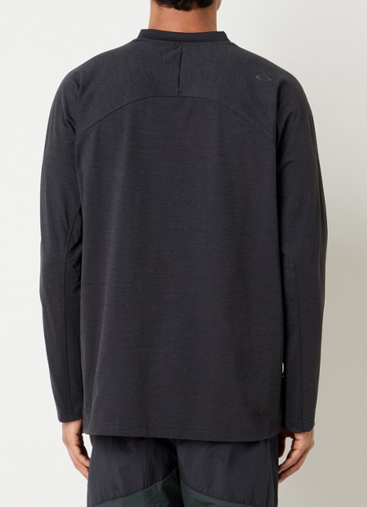 Oakley Long sleeve met logo - achterkant 4 antraciet