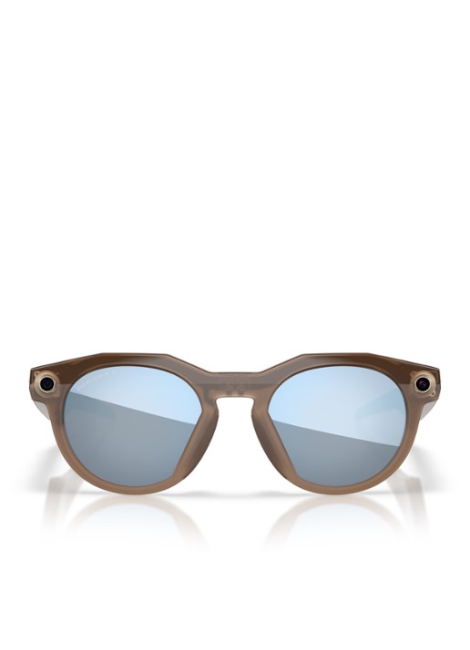 Oakley Meta HSTN zonnebril gepolariseerd OW8002 - detail 2 bruin