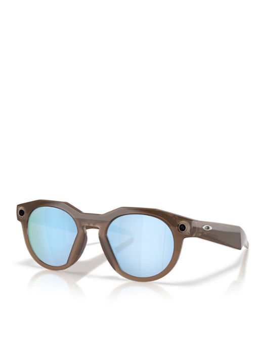 Oakley Meta HSTN zonnebril gepolariseerd OW8002 - voorkant 7 bruin