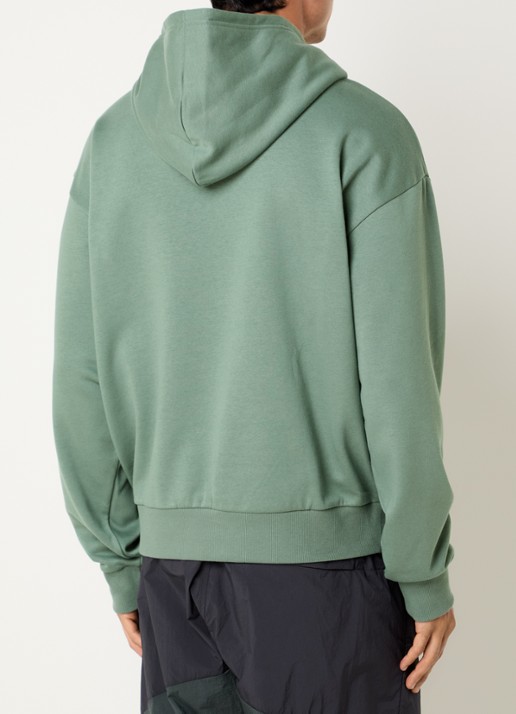 Oakley Metal rise hoodie met kangoeroezak - achterkant 3 groen