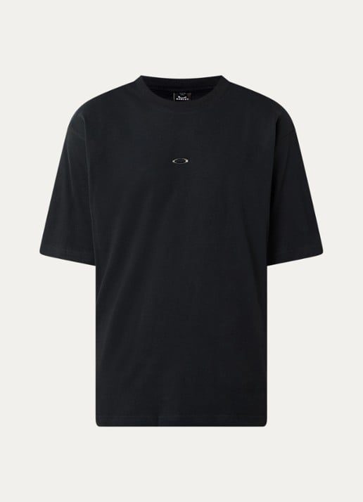 Oakley Metal rise T-shirt met ronde hals - voorkant zwart
