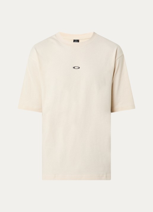 Oakley Metal rise T-shirt met ronde hals - voorkant 3 gebroken wit