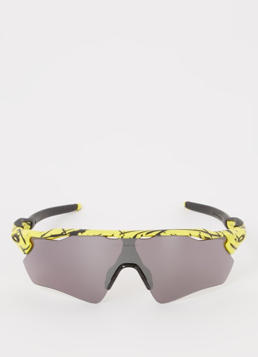 Oakley Radar Ev Path zonnebril gepolariseerd OO9208 - detail 2 abrikoos