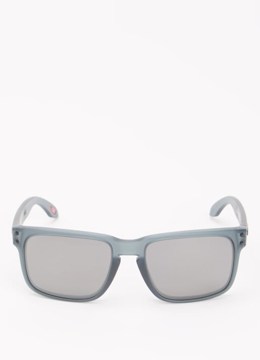 Oakley Wayfarer zonnebril gepolariseerd OO0102 - detail 2 donkergrijs