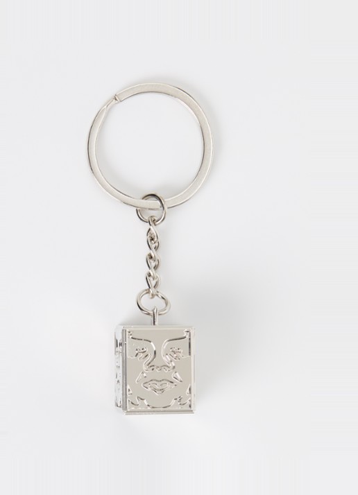 Obey Icon Face Cube sleutelhanger