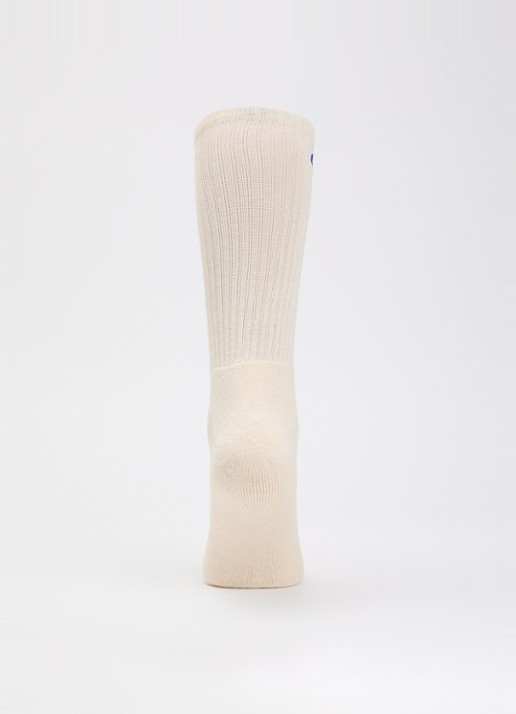 Obey Sportsokken met logo - voorkant 3 beige