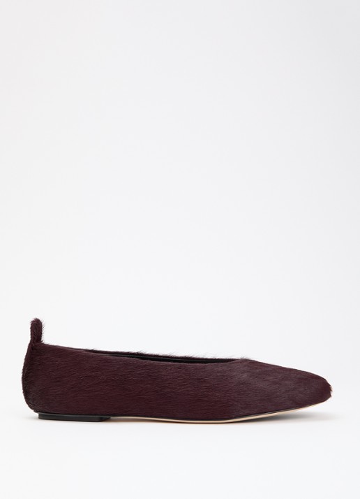 Odare Ibiza Venice ballerina van leer met lakfinish