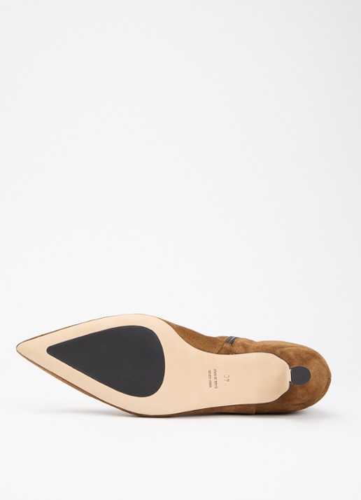 Odare Mila Sensory enkellaarsje van leer - detail 3 camel