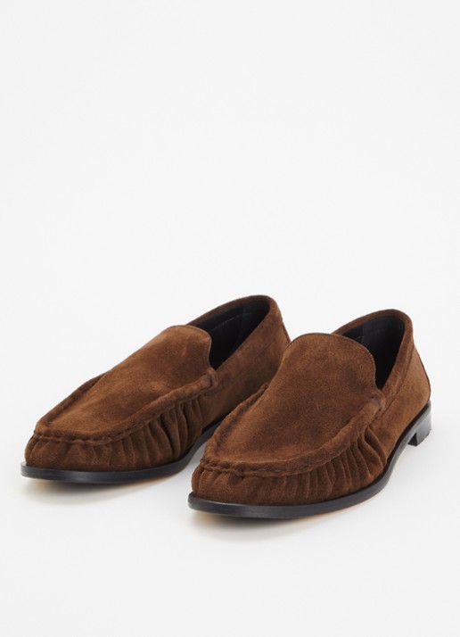 Odare Rudi loafer van leer  - detail 2 bruin