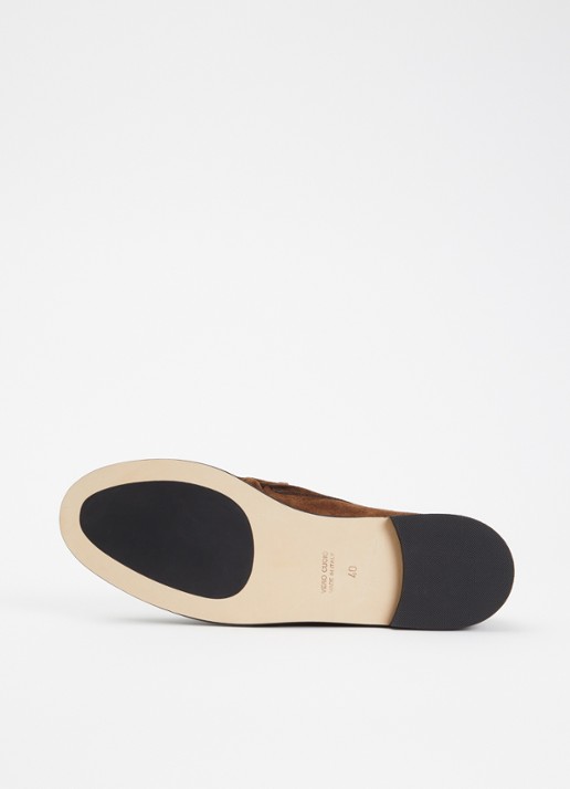 Odare Rudi loafer van leer  - detail 4 bruin