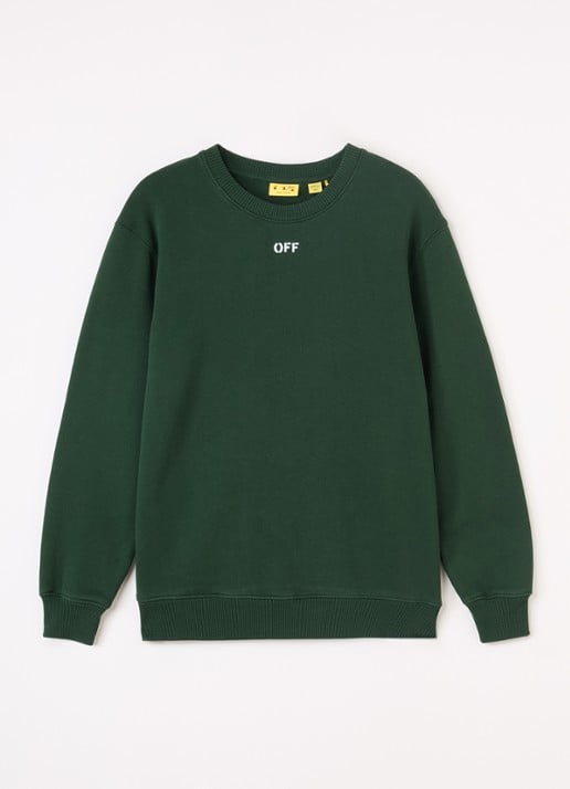 Off-White Arrow sweater met logo- en backprint